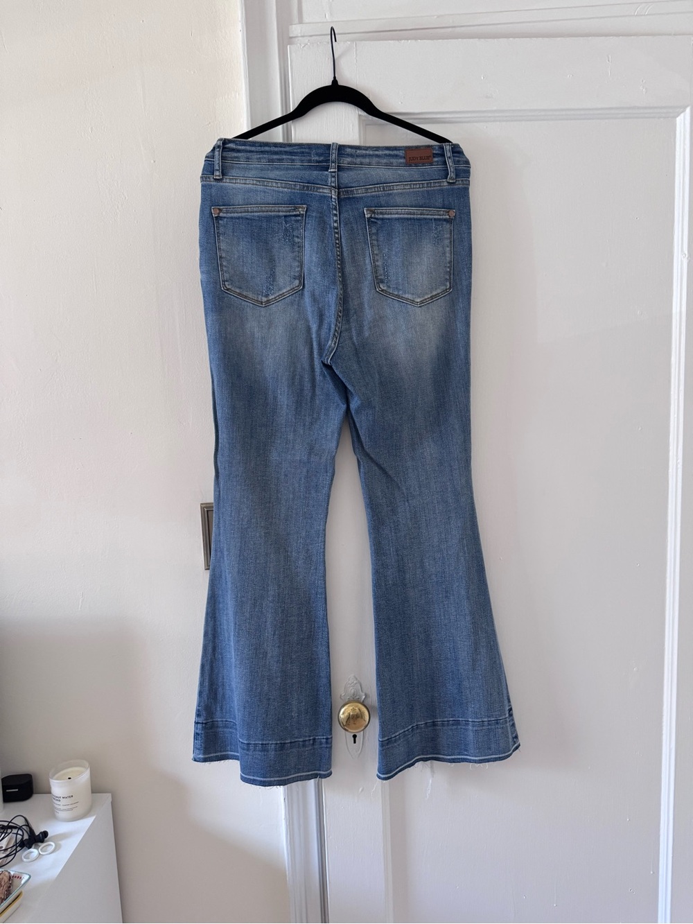 Judy Blue Charlotte Tummy Control Release High-Rise Flare Jeans - Picture 3 of 13